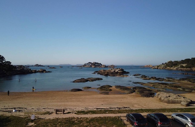 Villa with Spa, WIFI on Tourony Beach in Trégastel