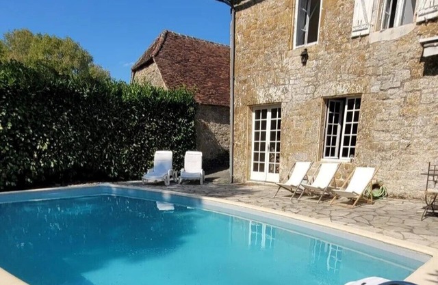 village house with pool