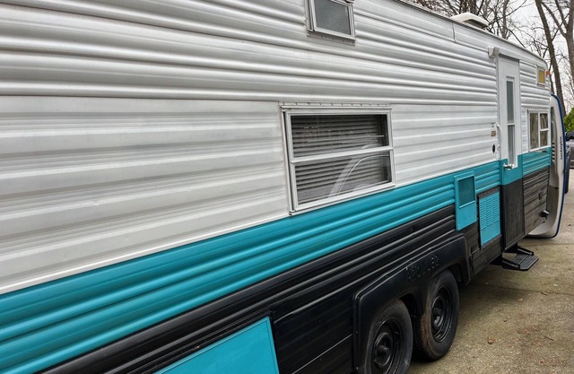 Vintage Camper in Fantastic Pigeon Forge at Appalachian Springs Outdoor Resort