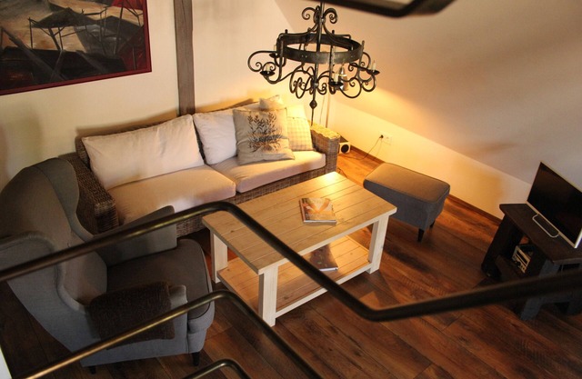 "Vogelsang" holiday flat over two floors with fireplace and terrace