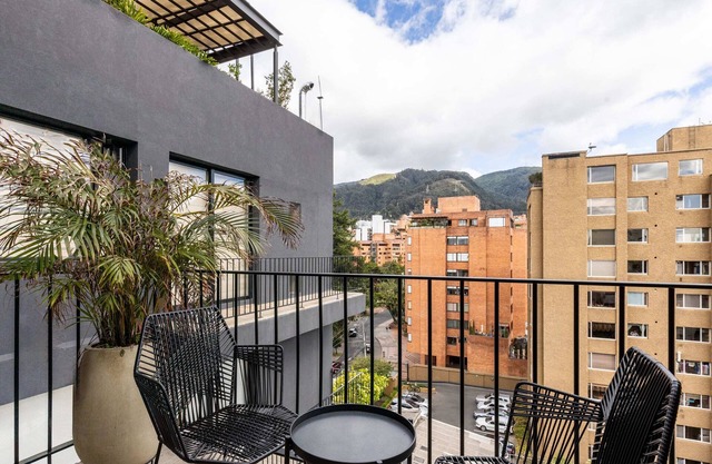 w*| Amazing Loft with balcony in El Nogal