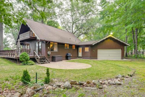 Walk to Beach Pet-Friendly Caseville Cabin