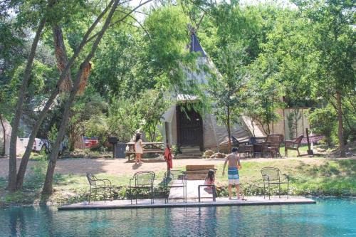 Waterfront Teepee 2 Red Fox