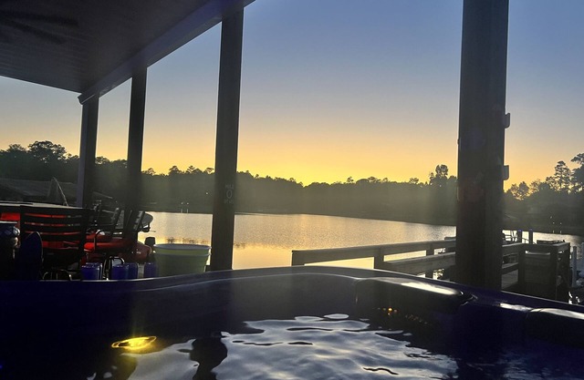 WATERFRONT with private dock in Chapin! Optional pontoon rental!