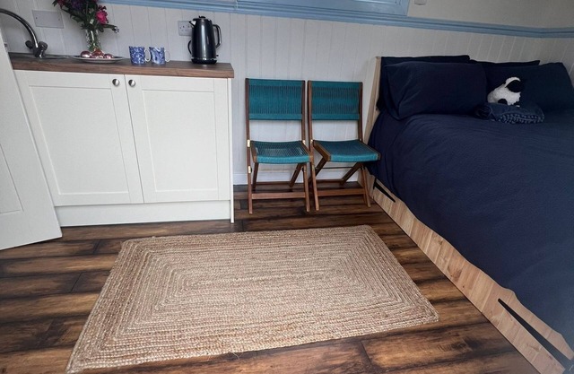 Wee Shepherds Hut MaybolenTry country living for your next short break.