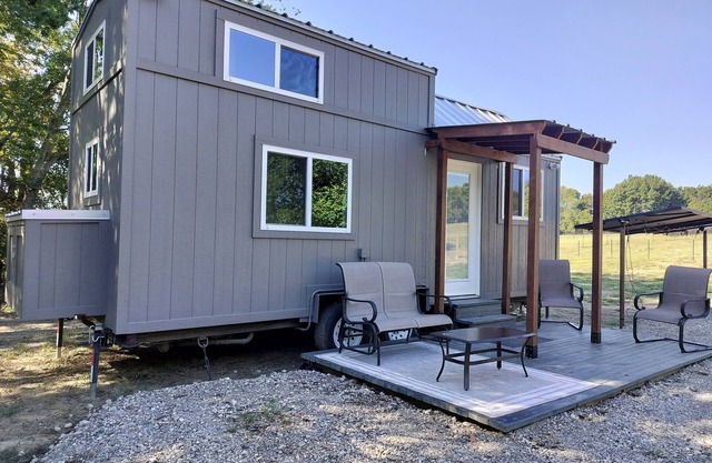 Welcoming Tiny Home nestled on small farm
