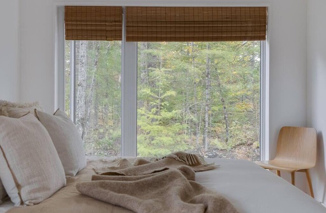WOLM Cabin a Scandi-inspired glass cabin near Mont Tremblant
