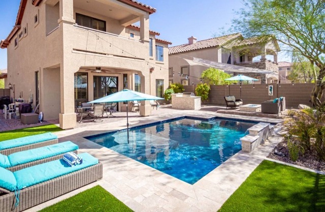 Wonderful Las Sendas House W/ Private Salt Water Heated Pool in Gated Resort