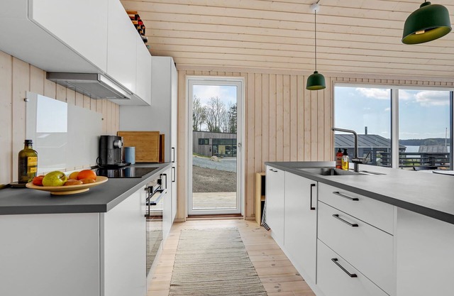 Wonderful vacation home with sea view in Jutland.