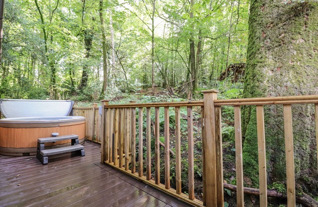 WOODLAND RETREAT, pet friendly, with hot tub in Windermere