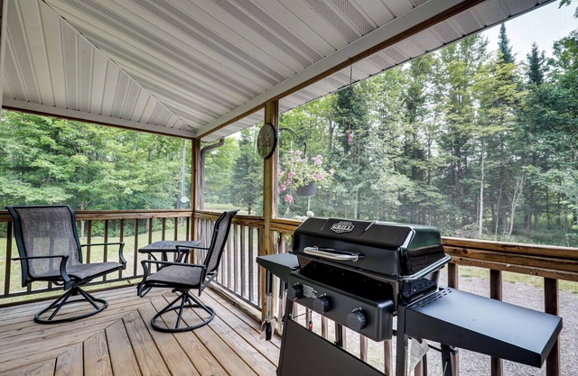 Woodsy & Charming! Tiny Cottage w/Yard in Pelkie
