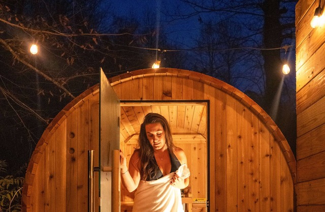 Yurt Stay - Sauna - Creek View - Firepit