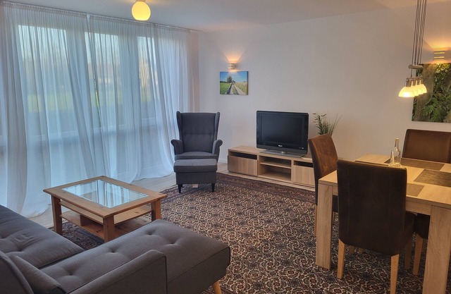 Zwei Zimmerappartement, 68 m² für 2-3 Personen, Separater Küchenbereich mit Küch