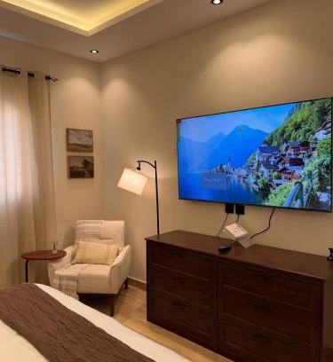 Riyadh Apartment | غرفة على الطراز الريفي