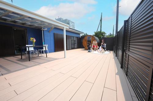 Shirako House | サウナとホットジャグジー 屋根付きBBQテラス 最大8名 駐車場2台 HOTEL DREAM MUSIC Minami-Kujūkuri