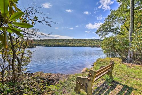 Lake Harmony Apartment | 1 Mi to Big Boulder Lakefront Unit with Pool Access