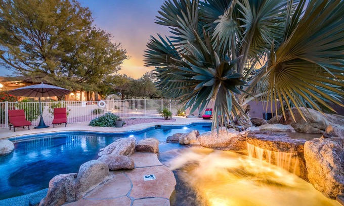 Pinnacle Peak Apartment | 10% OFF! PARSONS VILLAS - Troon Garden Casita | Serene Setting, Heated Pool, Pool, GOLF & Horses!