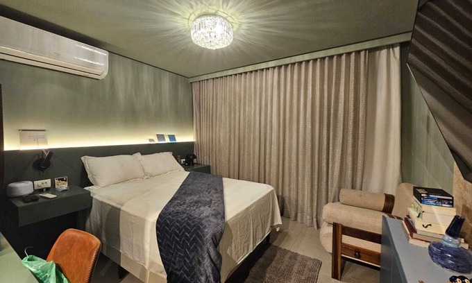 Cabo Branco Apartment | 100 meters from Tambaú Beach! Modern flat with leisure facilities and sea view