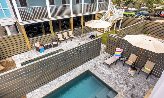 Folly Beach House | 15-bedroom vacation rental with 3 pools, interconnected homes, and room for 36 g
