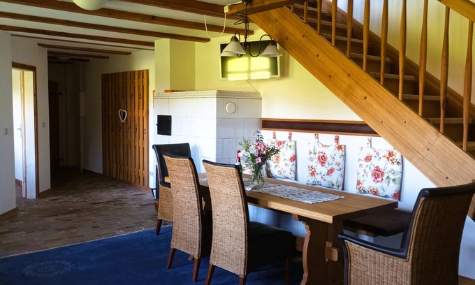 Bugewitz Apartment | 160 square meter vacation apartment for 5 people near the Szczecin Lagoon in a quiet location.