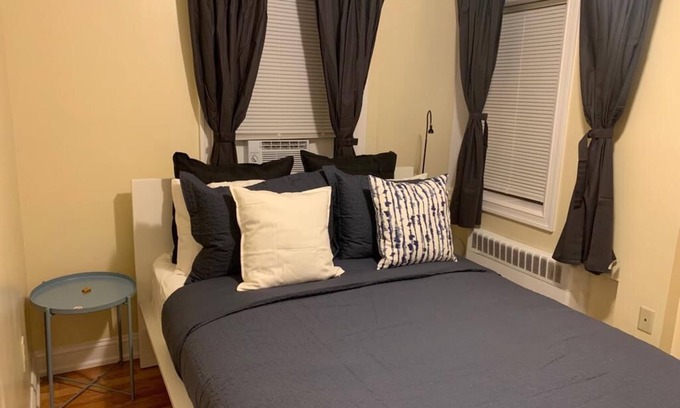 Industry Apartment | 1631 5B · Gorgeous 2bed Apt.- 20 min to NYC/Parking Avail.