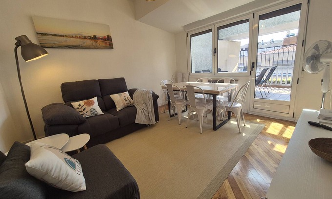 Gijon-Este Apartment | 1A155 La Terraza de la Arena