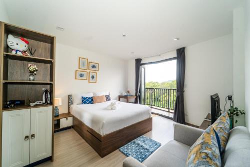 Phuket House | 1BR Designer Mountain View Condo - Central Phuket