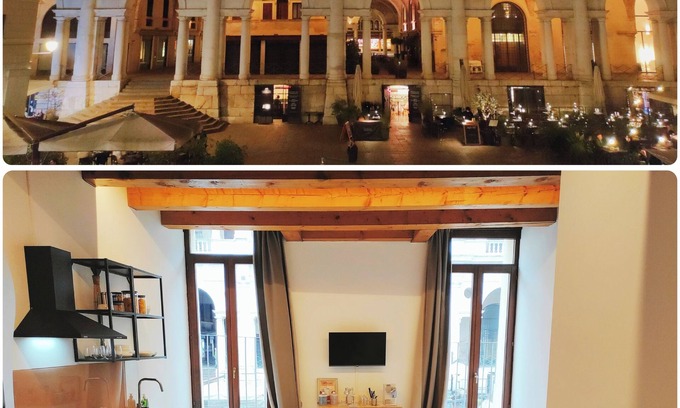 Vicenza Apartment | 2 Bedr - Front Basilica View with Terrace