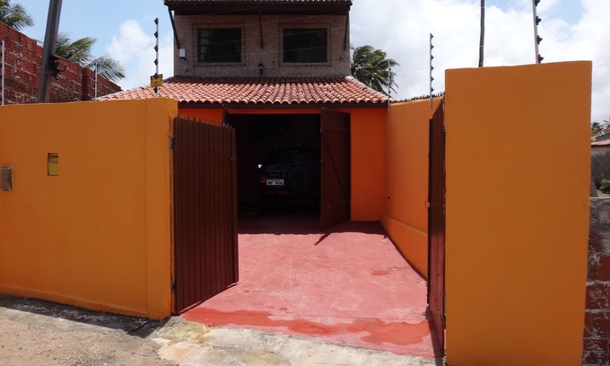 Maracajau House | 2 Bedroom 2 Bathroom On The Beach A Few Meters From The Sea. Family Friendly.