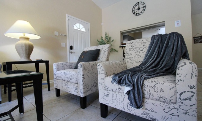 West Lealman House | 2-Bedroom Oasis with a Pool & Firepit. Close to Beaches and Downtown St. Pete!