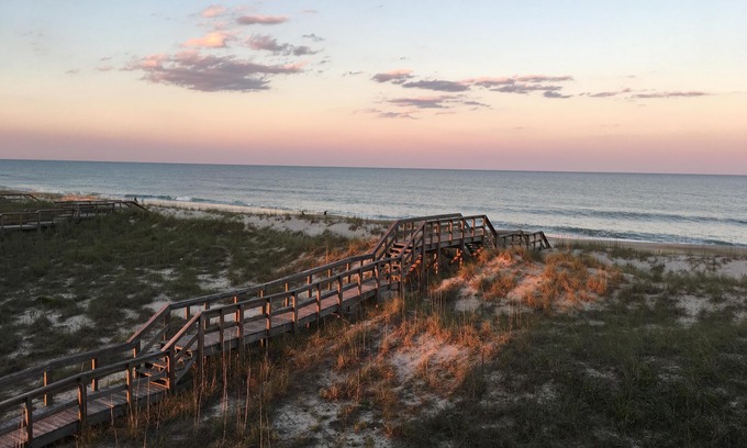 Carolina Beach Condo | 2 BR Condo On the Beach (any closer and you'd need a tent on the sand).