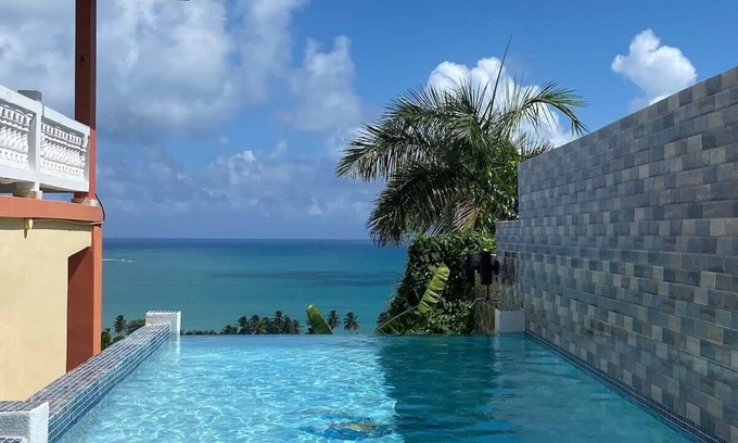 Mata de Platano House | 2 Ocean View Villas with Private Pool