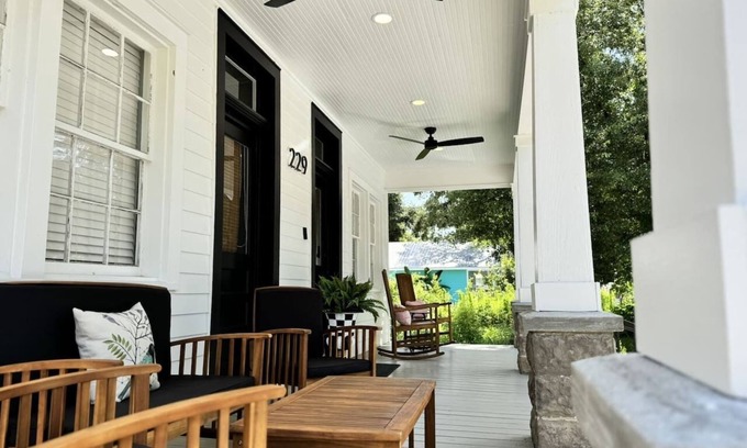 Old Town House | 2 Primary Kings! Screened Porch! EV Charger!