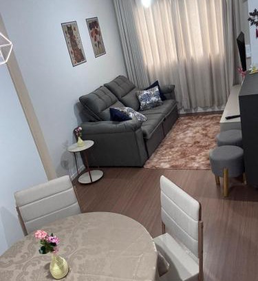 Maringa Apartment | 2 Quartos com Ar Condicionado Apto Próx Hosp Paraná and HC