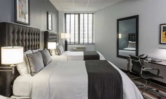Midtown South Hotel | 2 x Superior Two Queen Bedded Rooms at Broadway Plaza Hotel