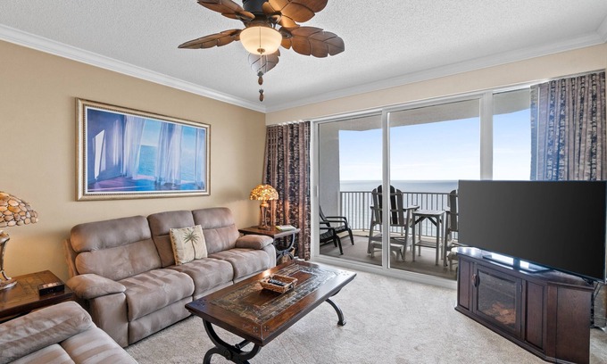 Panama City Beach Condo | 21st Floor Beach Condo | Stunning Views, 2BR + Lagoon Pool at Boardwalk