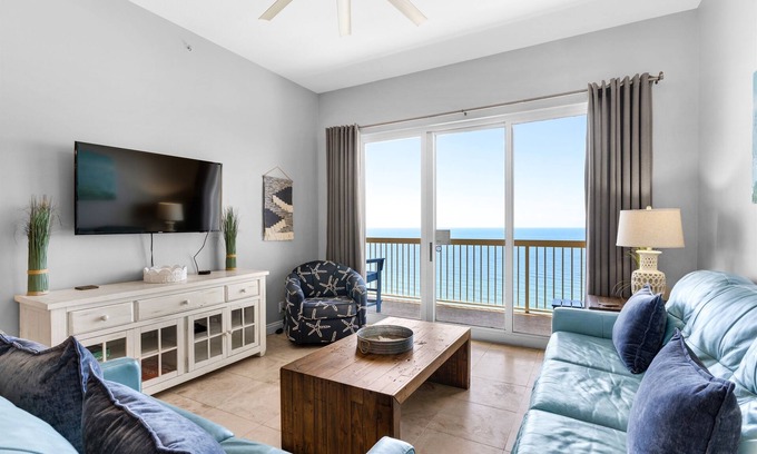 Panama City Beach Condo | 23rd Floor Penthouse – Gulf Paradise! Free Beach Chairs & Tickets!