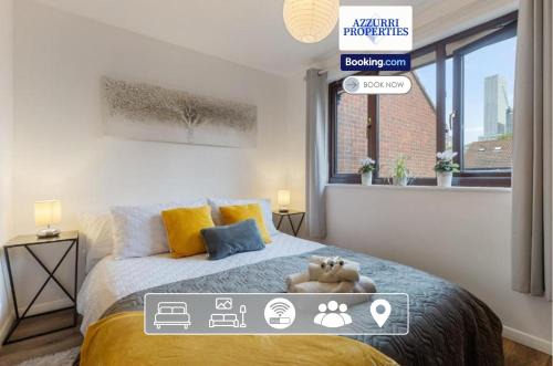 Isle of Dogs Apartment | 2BR Flat By Azzurri Properties Short Lets & Serviced Accommodation Canary Wharf With Open Garden, Free Parking & Short Stays
