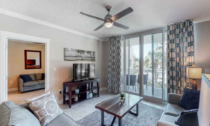 Fort Walton Beach Condo | 2nd Floor Elegantly Decorated Coastal Condo On Okaloosa Island