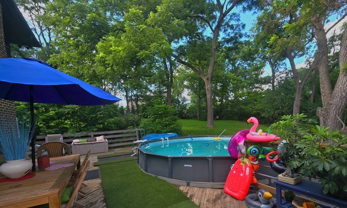 Lemont House | 3-bedroom hillside property in woods with fireplace and lake view