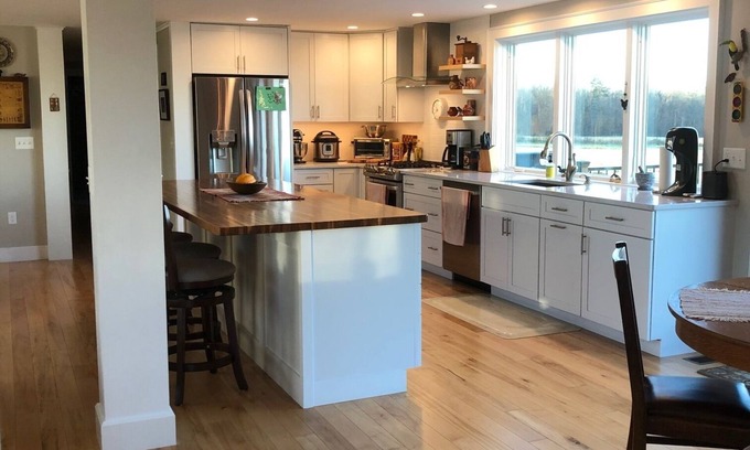 Addison House | 3-bedroom house 20 min. from Middlebury. Amazing decks with Adirondack view.