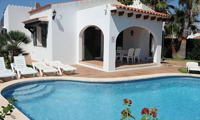 Cap d'Artrutx Villa | 3 Bedrooms Villa with Private Pool & Private Garden. Free Wifi.