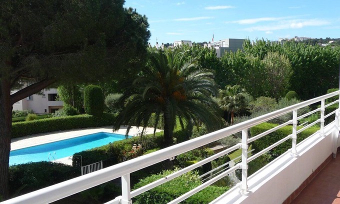 Cavaliere Apartment | 3 rooms apartment in a standing residence with swimming pool closed to the beach and center city