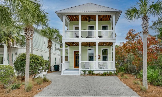 Seacrest Beach House | 30A Blue Crab Cottage by Panhandle Getaways