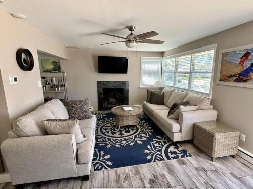 Brigantine House | 33rd St Unit A 2BR Beach Home Hideaway Parking