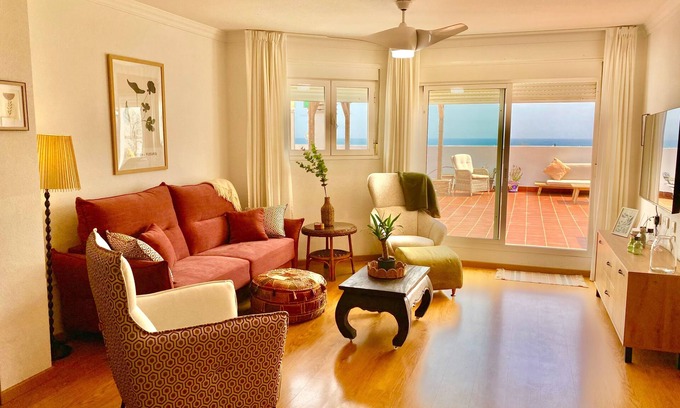 Garrucha Apartment | 3Bed Penthouse with Large Terrace & Sea View