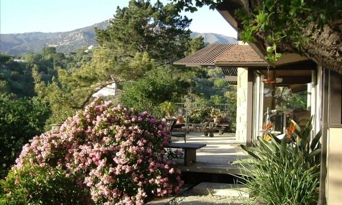 Mission Canyon House | $4,500.00/Month - Nature Lovers Glass House with Unlimited Views!