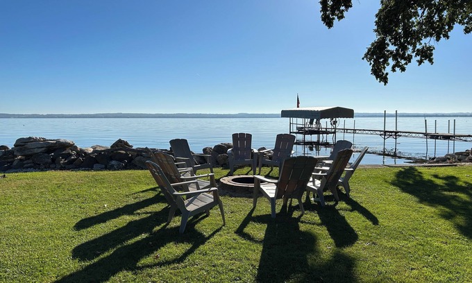 Fond du Lac House | 4-bedroom house in peaceful Fond du Lac with ACnBeautiful Lakefront property