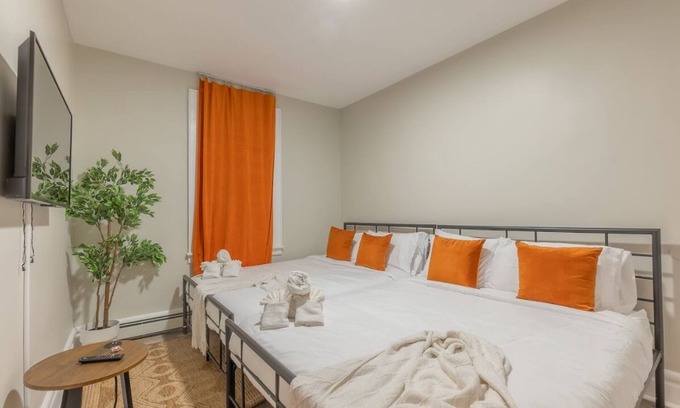 Ampere Apartment | 40% OFF 3Days+9 min to EWR, 2 Queen Beds, Sleeps 6