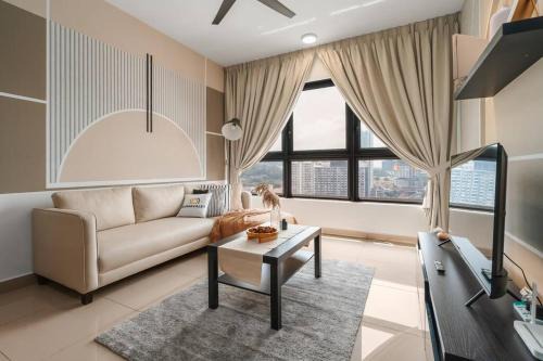 Taman Pertama Apartment | 4BR Modish Room MVertica Near MRT by RumaBnB